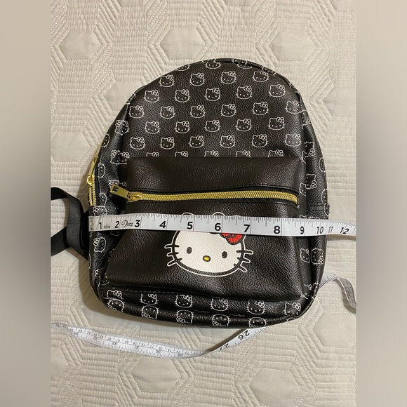Hello Kitty Black Small Backpack NWT - Picture 8 of 9